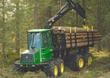 Vyvážecí traktory John Deere 1110 D Eco III