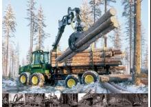 Vyvážecí traktory John Deere 1110 D