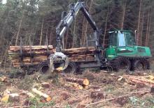 Vyvážecí traktory Timberjack 1110 D