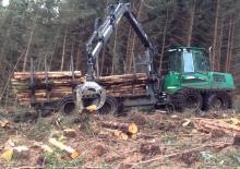 Vyvážecí traktory Timberjack 1110 D