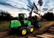 Vyvážecí traktory John Deere 1110 E