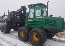 Vyvážecí traktory Timberjack 1410 D