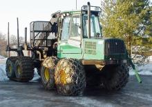 Vyvážecí traktory Timberjack 1710 B