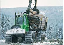Vyvážecí traktory John Deere 1710 D