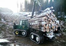 Vyvážecí traktory Timberjack 1710