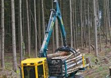 Vyvážecí traktory HSM 208 F 6WD