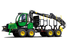 Vyvážecí traktory John Deere 810 E