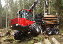 Vyvážecí traktory Komatsu 830.3