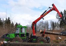 Vyvážecí traktory NOE NF 170-8 RF