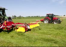 Zadní bubnové žací lišty s kondicionérem Pöttinger EuroCat 272 ED