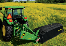 Zadní diskové žací lišty bez kondicionéru John Deere R310