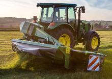 Zadní diskové žací lišty s kondicionérem John Deere 328A