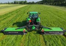Zadní diskové žací lišty s kondicionérem DEUTZ-FAHR DiscMaster 632 T