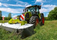Zadní diskové žací lišty s kondicionérem Claas Disco 3150 C