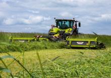 Zadní diskové žací lišty s kondicionérem Claas Disco 9700 C Auto Swather