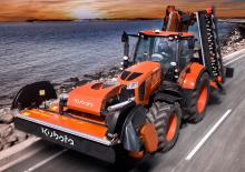Zadní diskové žací lišty s kondicionérem Kubota DMC6087T