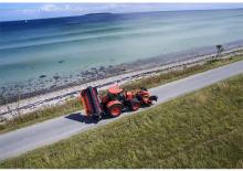Zadní diskové žací lišty s kondicionérem Kubota DMC6336T Vario