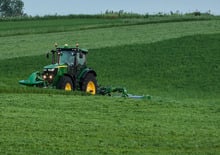 Zadní diskové žací lišty s kondicionérem John Deere R950R 