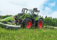 Zadní diskové žací lišty s kondicionérem Fendt Slicer 3060 TLKC