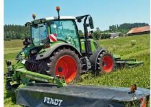 Zadní diskové žací lišty s kondicionérem Fendt Slicer 3060 TLRC
