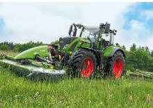 Zadní diskové žací lišty s kondicionérem Fendt Slicer 3670 TLX KC