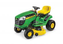 Zahradní traktory a ridery John Deere E110