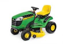 Zahradní traktory a ridery John Deere E120