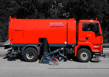 Zametací vozy s nástavbou vpravo BROCK SL 280