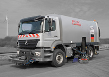 Zametací vozy s nástavbou vpravo BROCK SL 380